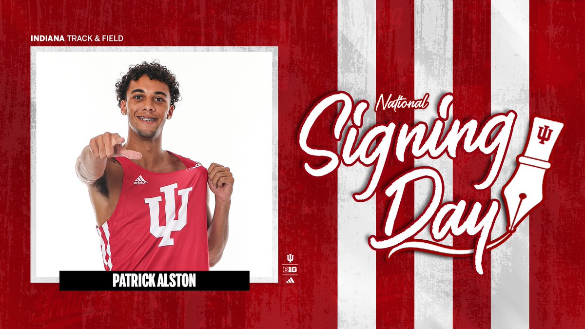 Excited to have you on the squad, Patrick! 

⚪️ 400m - 50.13
🔴 HJ - 6' 6"
⚪️ LJ - 21' 6.5"