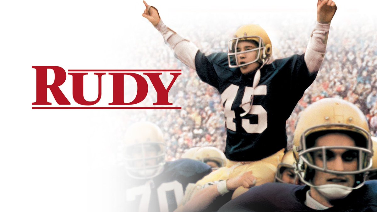 I was given the honor of editing the Director's Cut of the classic film, RUDY. For those who don't know, this film and HOOSIERS were directed by the same brilliant man, David Anspaugh. I would love for him to do one more sports centered story to prove that he can catch…