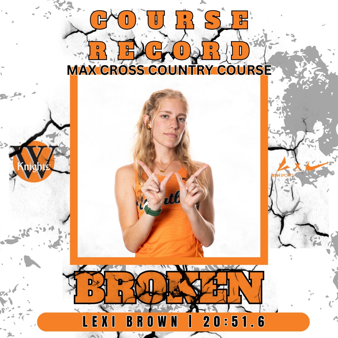 WartburgKnights's tweet image. Two course records were set this past weekend at regionals!!🚨

Christopher Collet - 24:09.7🔥
Lexi Brown - 20:51.6🔥