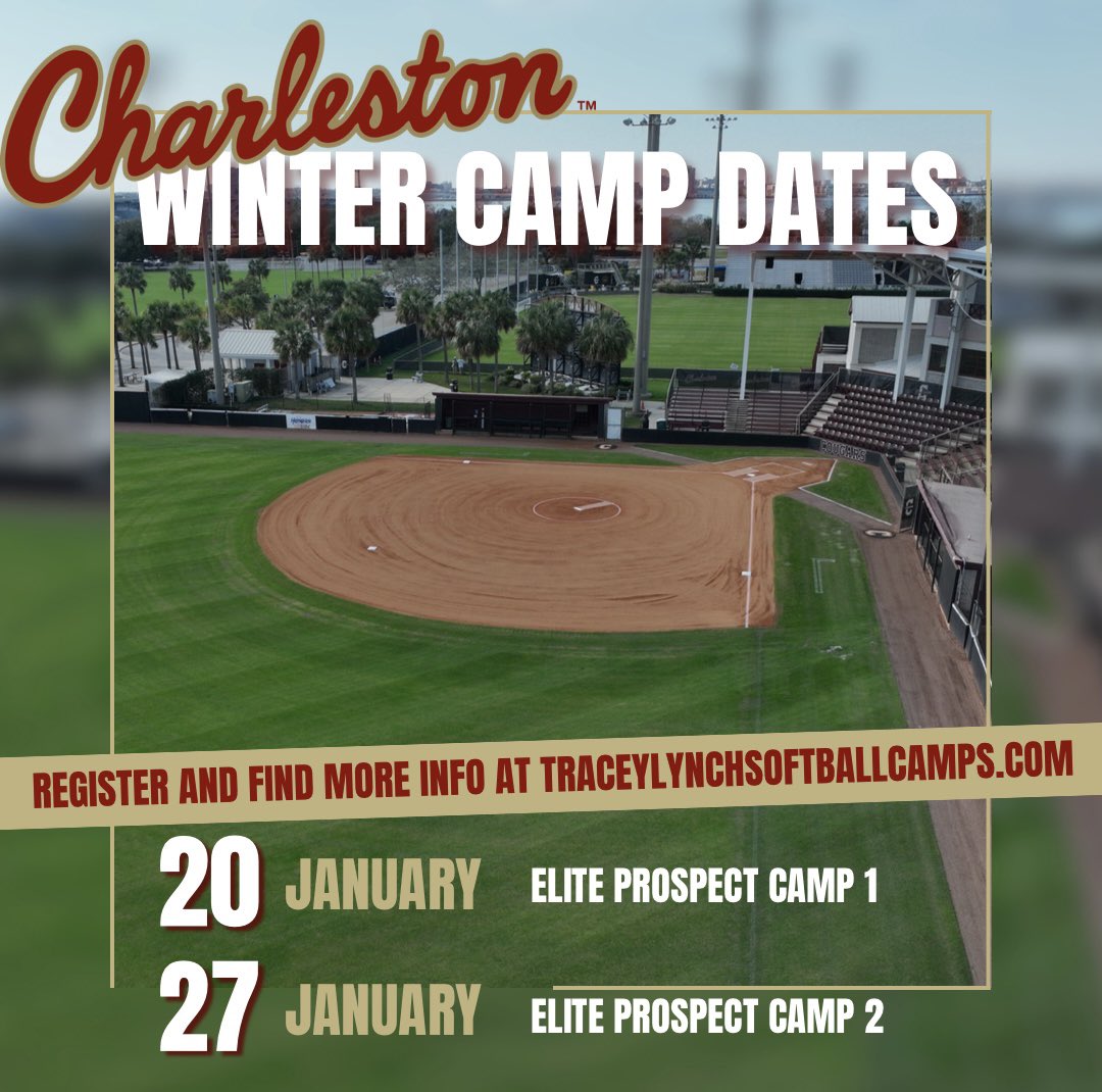 ⭐️YOU’RE INVITED⭐️ to our WINTER CAMPS! Sign up and find more info at traceylynchsoftballcamps.com ! Camp is open for athletes 7th-12th grade.