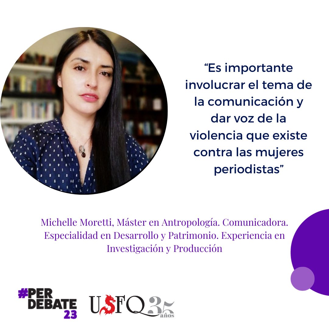 Itsverorios_'s tweet photo. En el tercer día del #PerDebate23 @pamelajcruz y Michelle Moretti mostraron los resultados de las investigaciones de la lucha contra la desinformación! https://t.co/hBJzV3hrNU