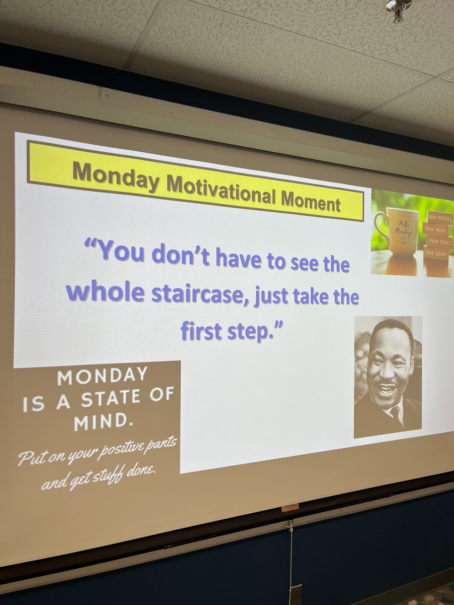 Throw back from AEE 412 with @FosterDanielD with this post. This is the encouragement that I need on a Monday morning this close to student teaching! #psuaged24 #teachag