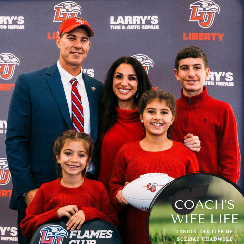 Solmaz Chadwell (<a href="/jmesatc/">solmaz chadwell</a>), wife of <a href="/LibertyFootball/">Liberty Football</a>'s <a href="/CoachChadwell/">Jamey Chadwell</a> joins <a href="/KristenEargle/">Kristen Eargle</a>:

☑️ What's it like to interview for FBS head coaching jobs
☑️ Choosing the right fit with multiple offers

📺 youtu.be/JRAgDWWz0QM

✅ Presented by <a href="/D1Relocation/">D1.relocation</a> &amp; <a href="/RulerofHopeOrg/">Ruler of Hope</a>
