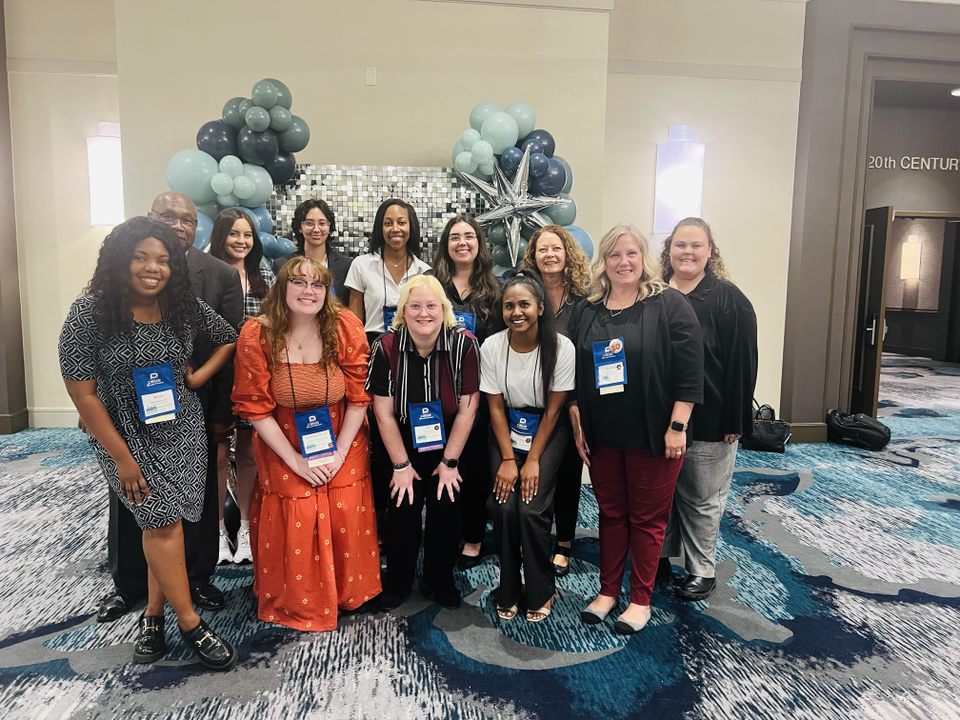 SAHE_MOSTATE's tweet photo. MO State SAHE at the @naspa4w Regional Conference!
#NASPA4W #MOStateSAHE #GradBears #studentaffairs @NASPAtweets https://t.co/bBU8SfqQPl