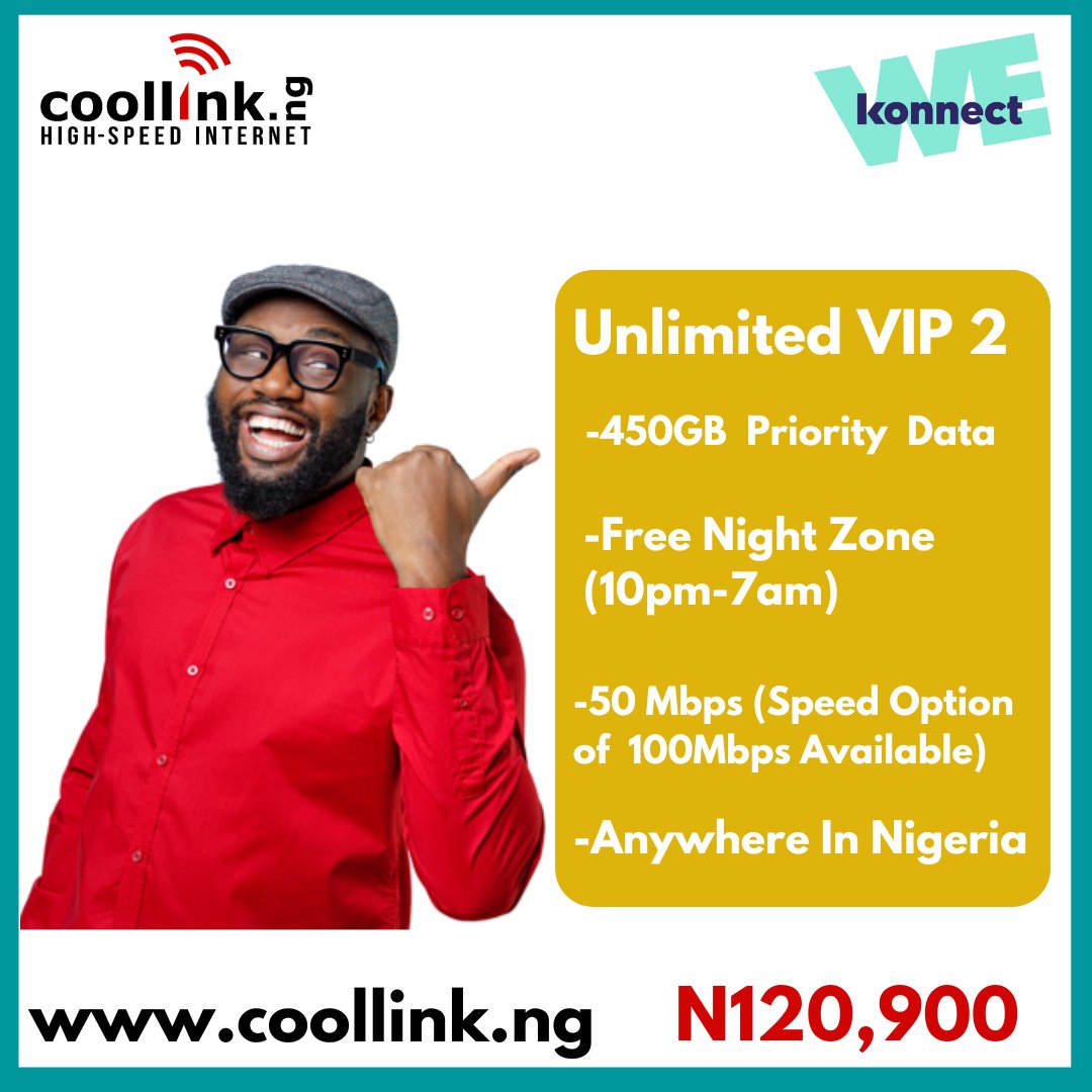 mycoollink's tweet image. Unlimited VIP 2 is one of our best-selling Konnect Satellite PRO plans that gives you access to browse at speeds as high as 50 Mbps!
With our FREE NIGHT ZONE (10pm-7am) period, you get to enjoy reliable internet all month long!

Send us a DM to get started!

 #SatelliteService