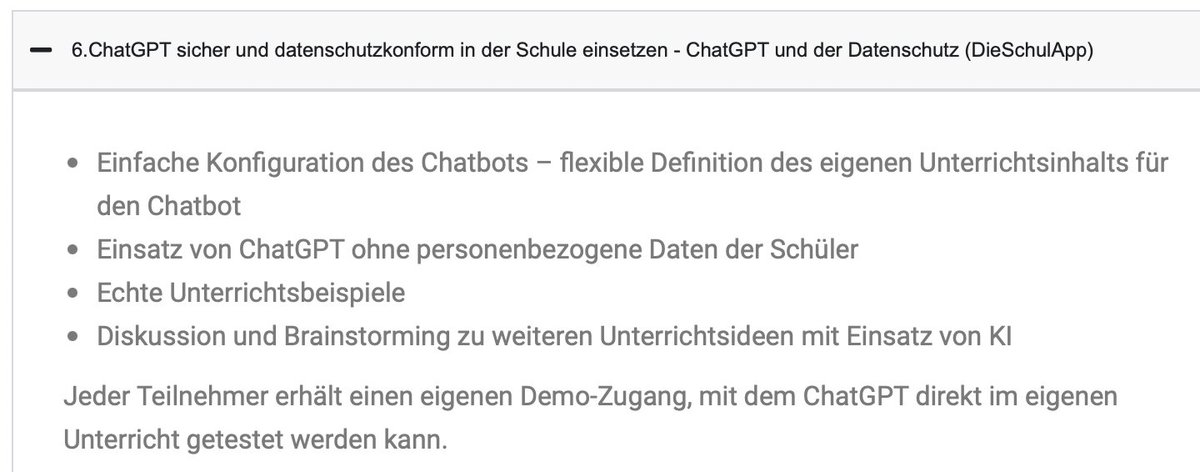 Am 15.11. #mololdigital zum Thema KI. Tolle Einblicke in die Thematik aus Lehre, Forschung und natürlich Schule. Um 17 Uhr ist unser Workshop zum Thema: #ChatGPT sicher und datenschutzkonform in der Schule einsetzen. Wir freuen uns über viele Teilnehmer.