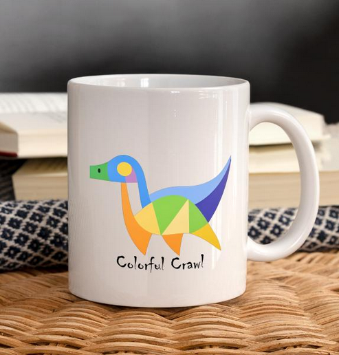 DiePlastikkarte's tweet photo. π¦π¨ Brighten your day with every sip! Check out our 'Colorful Dino Mug' - perfect for dino lovers! βοΈπ #DinoDelight #MorningCoffee #Spreadshirt https://t.co/g9xcU5TTUX ππ #FunMugs #GiftIdeas #UniqueDesigns https://t.co/wW7MUsoti8