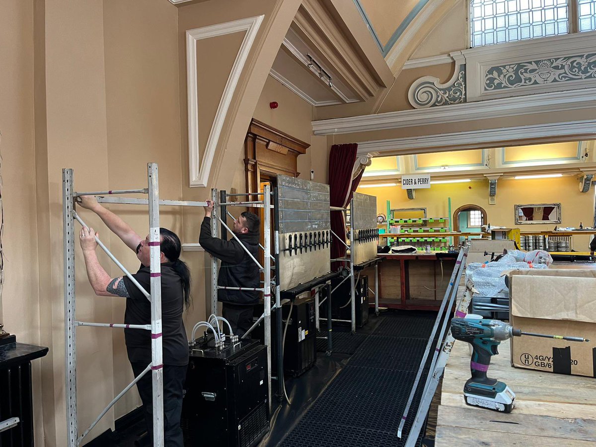 Theshipandmitre's tweet photo. Day two ✌️ 

So thankful to our lovely staff for working lots and lots of hours to make the festival such a success ✨ 

Not long to go but there are still tickets left! ⬇️ 

https://t.co/dSGWivg870 https://t.co/Zuveaav8dB