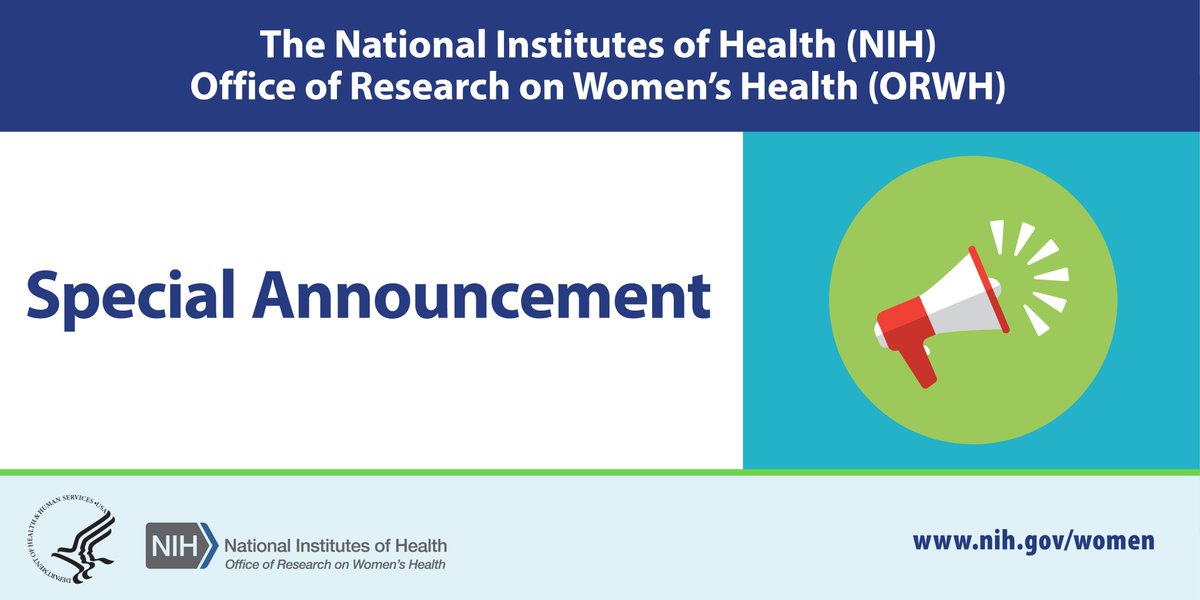 🆕Today, @POTUS established a @WhiteHouse Initiative on Women's Health Research, within the Office of the @FLOTUS. This initiative aims to advance #WomensHealth research in the United States. For more information find the official press release here: bit.ly/3QYQ7U9.