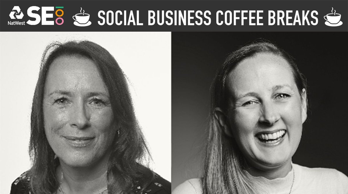 NEW: In our first SE100 Social Business Coffee Break webinar, Sharon MacPherson, CEO of Scotcash, and Camilla Marcus-Dew, formerly at at Clarity, share how to navigate leading a failing social enterprise. buff.ly/3SDIcfW @SocComCap #socent #leadership