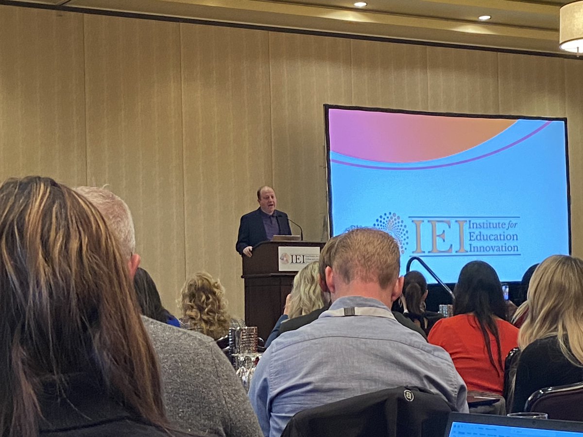 Meredith Allen (@msmeredithallen) on Twitter photo Feeling very blessed to have had the opportunity to listen to Governor Jared Polis in Boulder this morning! A big s/o to the Institute For Ed Innovation for creating the space to discuss how we can thoughtfully & collectively move public education forward ❤️
@IEI_K12 <a href="/GovofCO/">Governor Jared Polis</a> Feeling very blessed to have had the opportunity to listen to Governor Jared Polis in Boulder this morning! A big s/o to the Institute For Ed Innovation for creating the space to discuss how we can thoughtfully & collectively move public education forward ❤️
@IEI_K12 <a href="/GovofCO/">Governor Jared Polis</a>