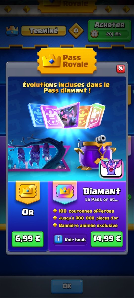 #GIVEAWAY | <a href="/ClashRoyale/">Clash Royale</a>

I offer you 2 royal diamond passes.

To Participate : 

- Follow me &amp; @NewGenesys_GG

- ♻️ &amp; ❤️

Draw this Saturday 18

Good Luck All.