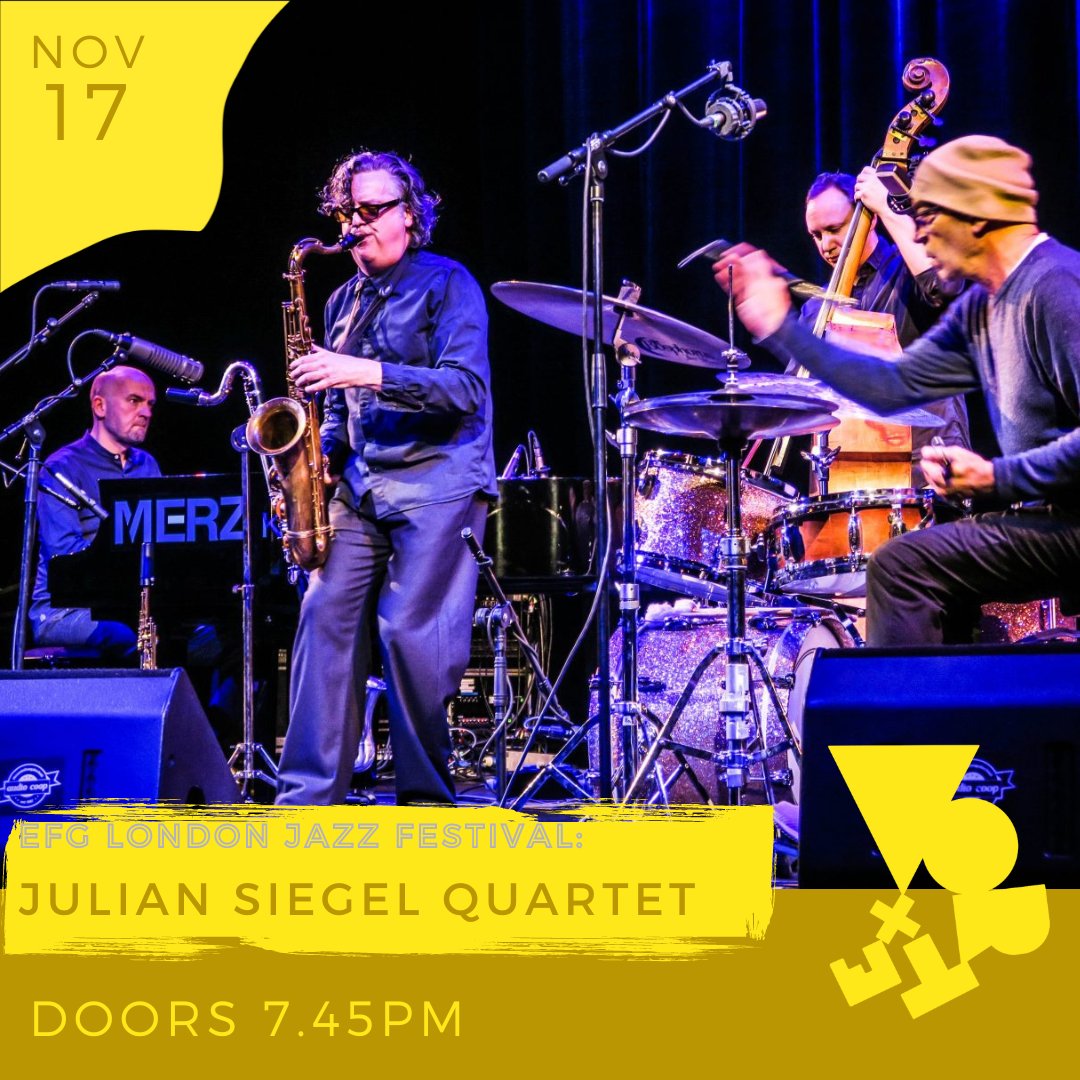 Vortex Jazz Club (@vortexjazz) on Twitter photo THIS WEEK (2/3) ✨ Dble Bill w/ <a href="/sarah__heneghan/">Sarah Heneghan</a> #powerout & <a href="/myrabrownbridge/">Myra Brownbridge</a>
band feat. Alcyona Mick, <a href="/TomOllendorff/">Tom Ollendorff</a>, @georgegarford, Matthew Holmes + <a href="/rhcohen/">Rachael Cohen</a> Trio + <a href="/byronwallen/">Byron Wallen</a> #FourCorners w/ <a href="/mikedesouzajazz/">Mike De Souza</a> + <a href="/JSQuartet1/">Julian Siegel Quartet</a> w/ @olihayhurst & <a href="/ratzoc/">gene calderazzo</a>👉 vortexjazz.co.uk/events/ THIS WEEK (2/3) ✨ Dble Bill w/ <a href="/sarah__heneghan/">Sarah Heneghan</a> #powerout & <a href="/myrabrownbridge/">Myra Brownbridge</a>
band feat. Alcyona Mick, <a href="/TomOllendorff/">Tom Ollendorff</a>, @georgegarford, Matthew Holmes + <a href="/rhcohen/">Rachael Cohen</a> Trio + <a href="/byronwallen/">Byron Wallen</a> #FourCorners w/ <a href="/mikedesouzajazz/">Mike De Souza</a> + <a href="/JSQuartet1/">Julian Siegel Quartet</a> w/ @olihayhurst & <a href="/ratzoc/">gene calderazzo</a>👉 vortexjazz.co.uk/events/