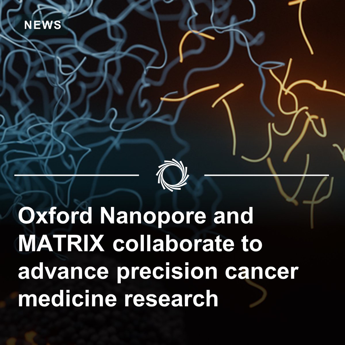 Today, <a href="/nanopore/">Oxford Nanopore</a> &amp; <a href="/fkbmatrix/">MATRIX</a> announce a collaboration to explore the clinical value of #nanopore sequencing in precision cancer medicine. The initial focus will be on DNA methylation-based classification of CNS tumours, CNVs, &amp; single-cell heterogeneity.

bit.ly/47q3bXQ