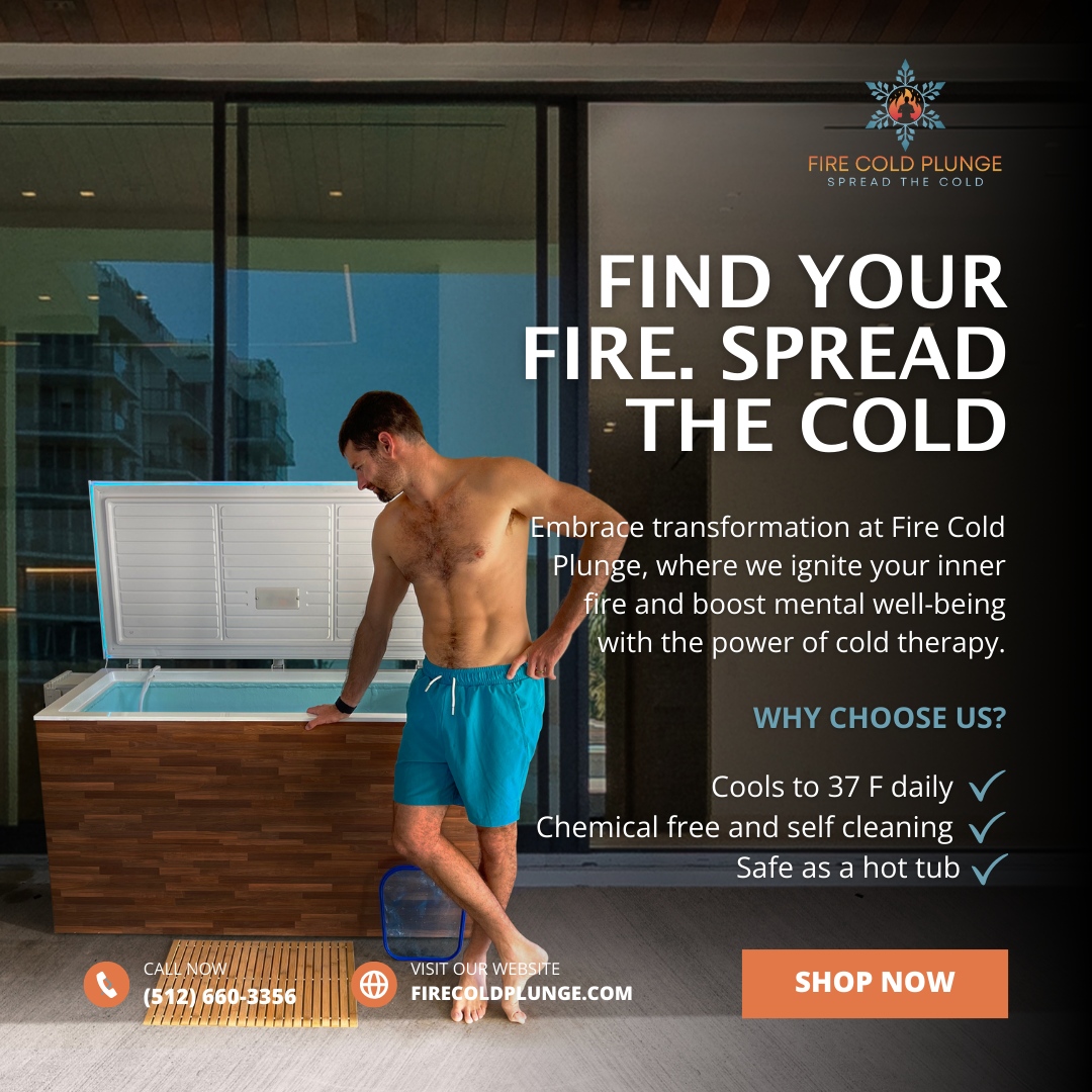 🔥 Sub 37°F daily dives are more than a health ritual; they're a journey to discovering your superpowers. 

Get comfortable with the uncomfortable, find your fire, and be your best self. Order now and start your transformation today!
