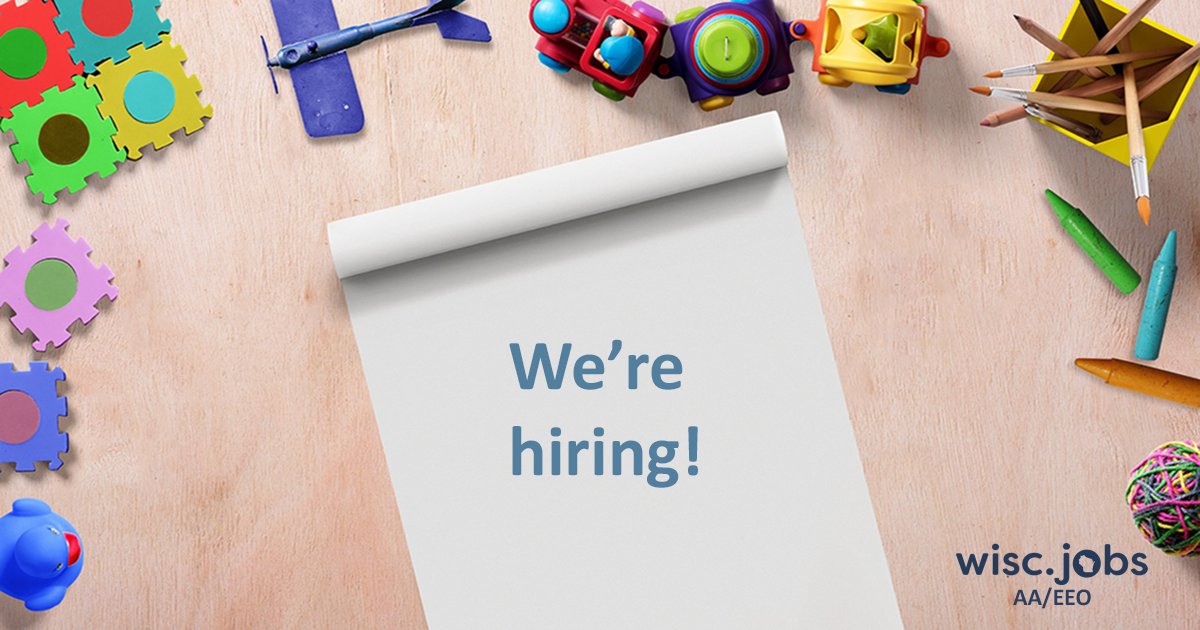 wiscjobs's tweet image. #Hiring a #SectionManager in #EauClaireWI to oversee licensing &amp;amp; monitoring of childcare progs, day camps &amp;amp; license-exempt public-school progs in western WI counties. $30.82-$48.87/hr +bnfits. Apply by 11/19.  #WIjobs #govjobs ow.ly/wJfA50Q741o
