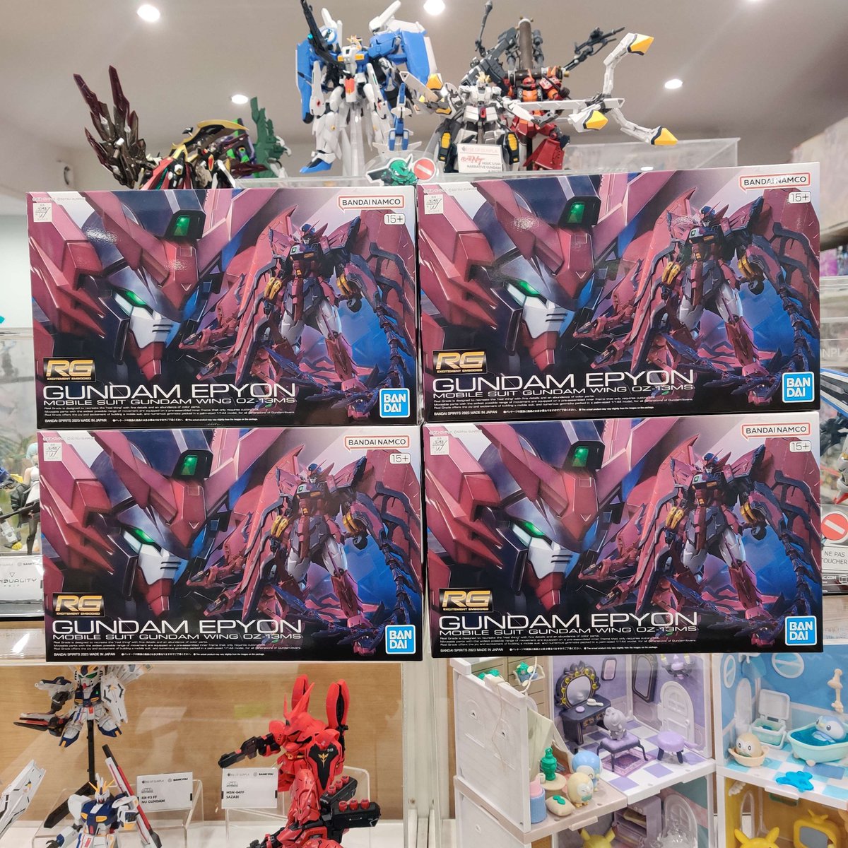 RiseOfGunpla's tweet image. Le retour de nombreux modèles PG en stock, mais surtout la disponibilité dès ce soir des RG Epyon ! 
C'est le moment de se faire plaisir ou d'offrir. 
Retrouvez les modèles disponibles en stock ici : buff.ly/3wepTl2 

#Bandai #Plamo #Perfectgrade #RGEpyon #RiseOfGunpla