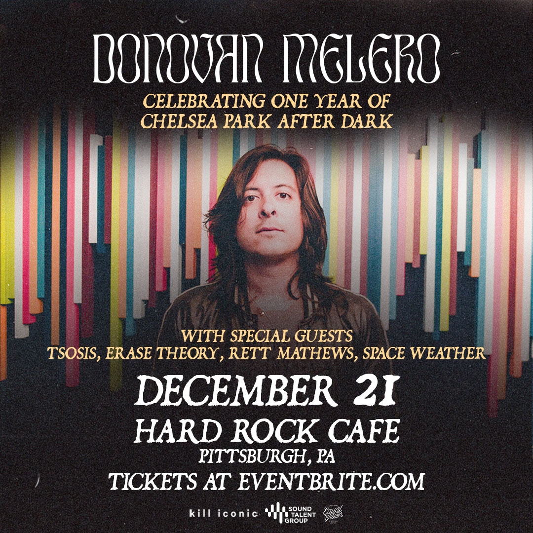 NEW SHOW 🚨 <a href="/donovan_hts/">Donovan Melero</a> with <a href="/soundinseawater/">tsosis</a>, <a href="/ERASETHEORY/">ERASE THEORY</a>, Rett Matthews, and Space Weather at <a href="/HardRock/">Hard Rock Cafe</a> Pittsburgh on December 21st!

⏰ Tickets are on sale now!
🎟️ bit.ly/DonovanMeleroH…