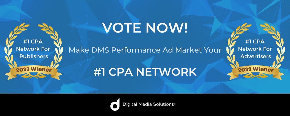 DMSgrp's tweet image. Exciting news! 🌟 DMS is nominated for mThink Blue Book’s 2024 Top 20 CPA Network Rankings. 📊

🗳️ It's time to vote! 🗳️

Help us secure our spot at the top! Your vote matters. 🙌 #VoteDMS #CPANetwork
surveymonkey.com/r/bbsurvey2023…
