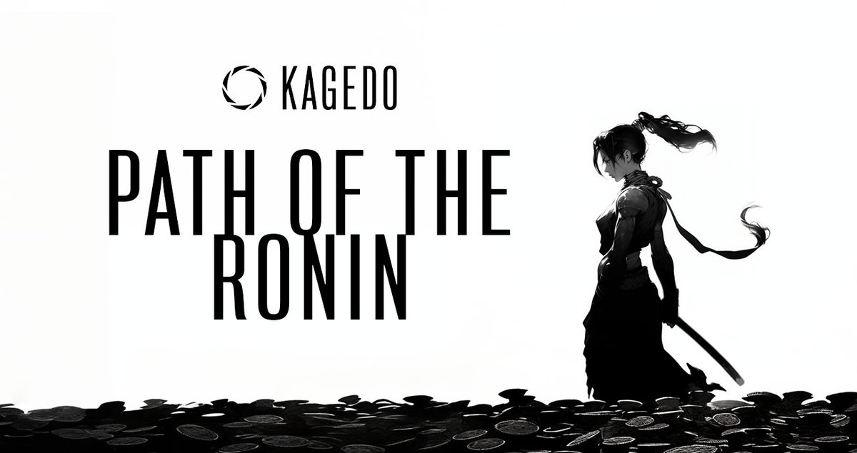 kagedo_NFT's tweet image. Enter the PATH OF THE RONIN

#storythread 
🧵👇🏽