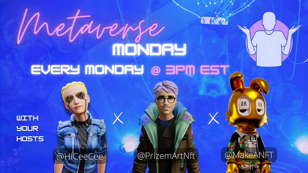 HICeeCee's tweet photo. ๐ episode alert๐จ
Dive headfirst into the @decentraland Music Festival with us this week!
We've got the inside scoop on how to hop in & experience this epic event๐
Join us LIVE from the #MetaResidenceTower ๐บ๐ต
๐in comments
#DCLMF23 @residence_meta @vtatveth https://t.co/Jl3KvoZeMa