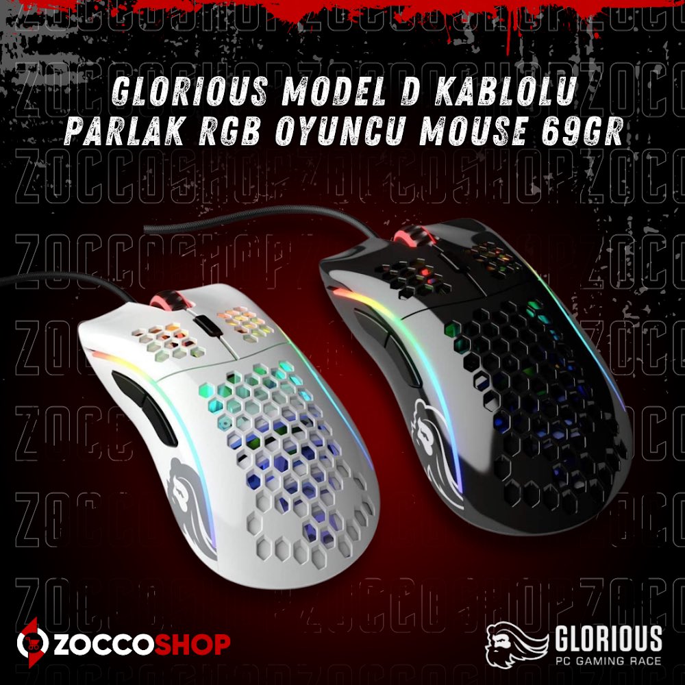 • Glorious Model D Kablolu Parlak RGB Oyuncu Mouse 69Gr (Siyah-Beyaz)

• Ürünü İncele:
zoccoshop.com/arama?tip=1&ka…

• Zocco’s Game @zoccosgame Oyun, Haber ve Turnuva Platformunu Instagram’dan Takip Edin!

#mouse #gamermouse #gamingmouse #oyuncumouse #zoccos #zoccoshop  #glorious