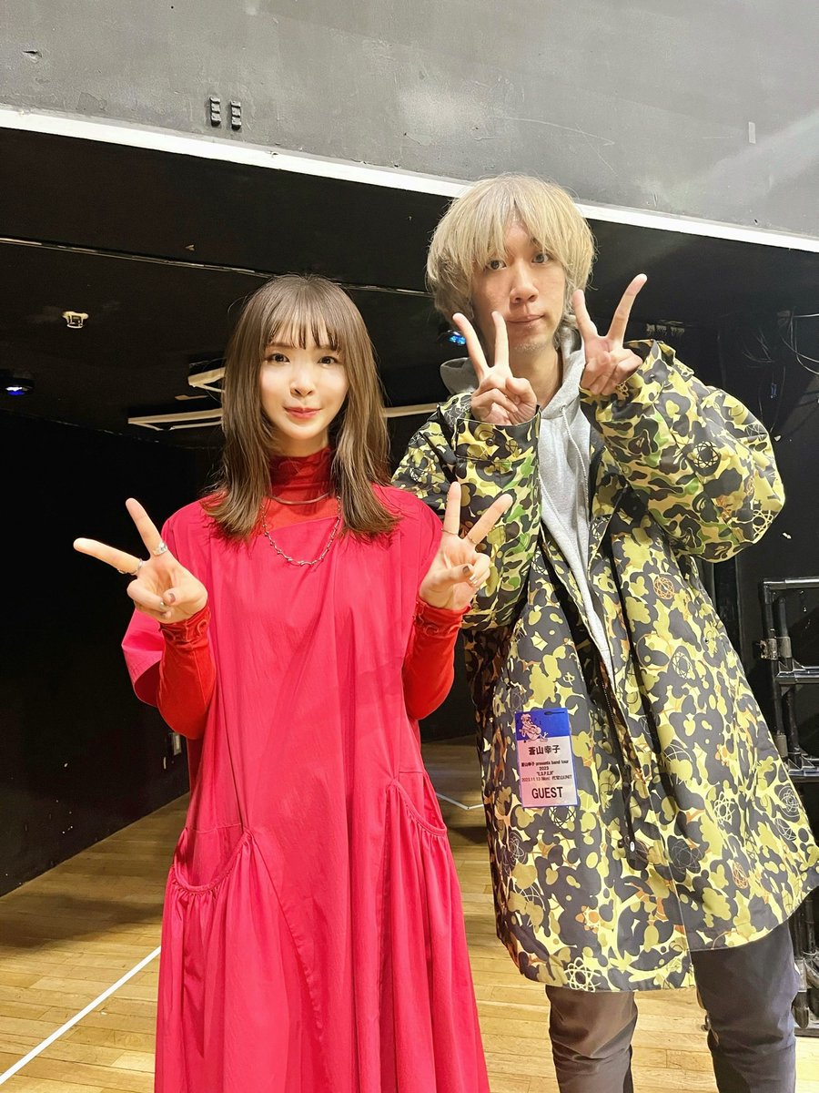 浅野いにおさんと。 何度かライブにいらしてくださってるのですが