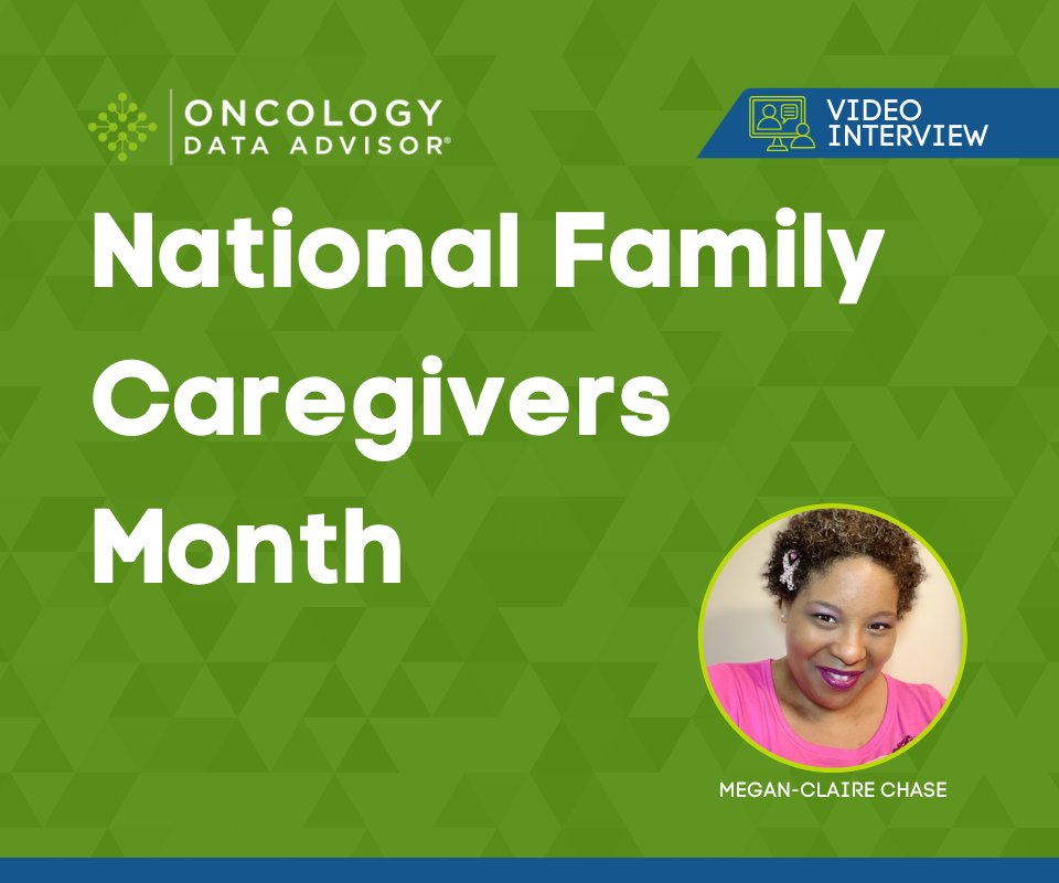OncData's tweet image. In this #NationalFamilyCaregiversMonth interview, #OncData board member @warriormegsie shares her experience of being a #caregiver for her mother and messages for clinicians on improving support for their patients&apos; caregivers:

Watch the video here! oncdata.com/news/national-…

#NFCM
