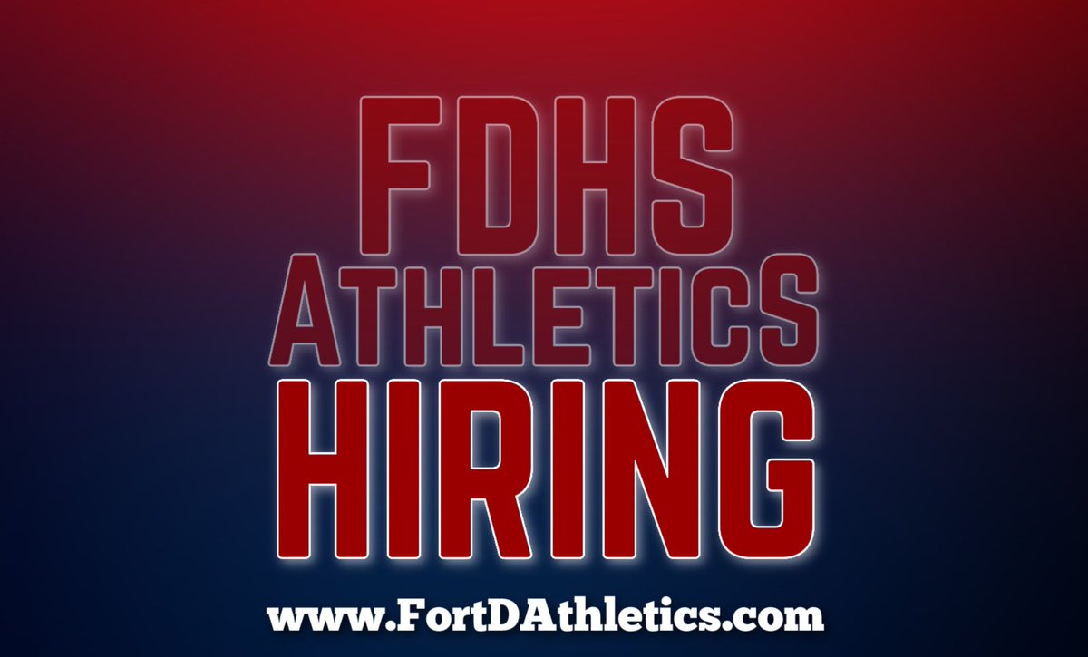 FDpatriots's tweet photo. 🚨ANNOUNCEMENT🚨
 Fort Dorchester High School is seeking candidates for the following coaching position:
•Head Varsity Football
Includes teaching position in any subject/certification
More👉🏽 https://t.co/ndWTs43LVZ https://t.co/2YuxRKEuFu