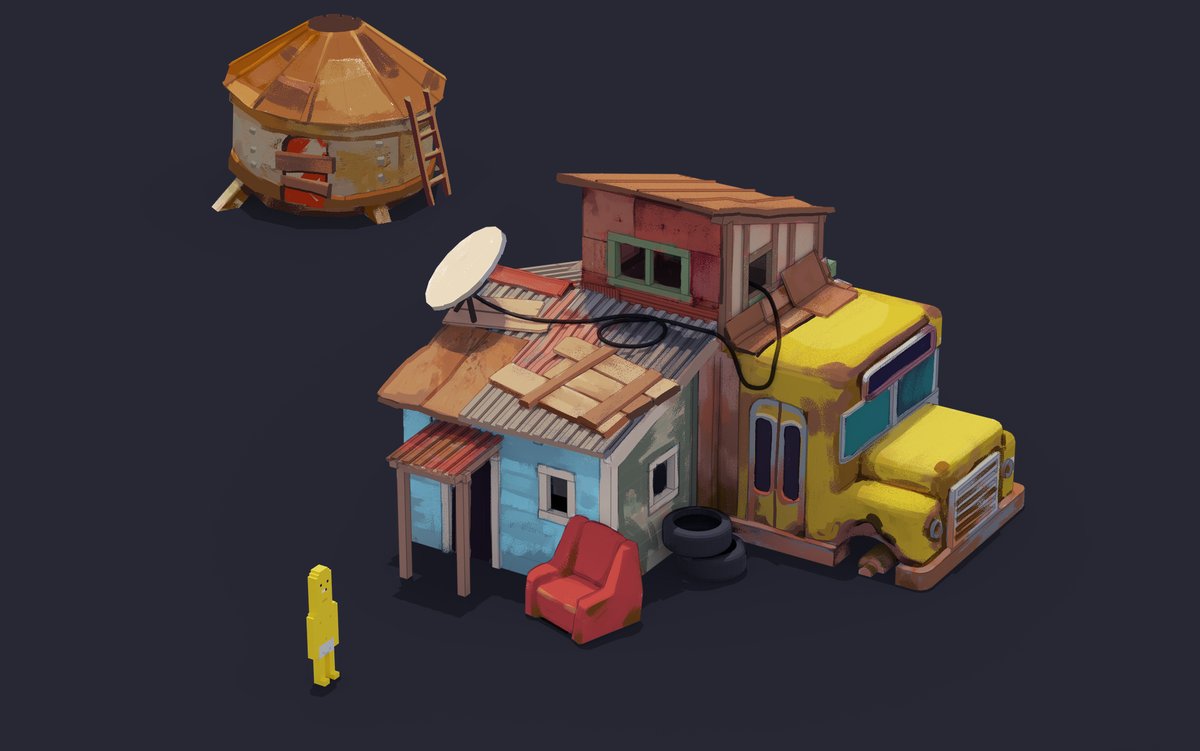 ChainersGame's tweet image. Why Chainers use human objects to live? 🌳

Imagine that you are on an unfamiliar planet 🌏 and you have to somehow survive! 

What would you do? 🤔 Right! You would use anything at hand!

Chainers adapt various human inventions to their daily needs: like a house made of an…