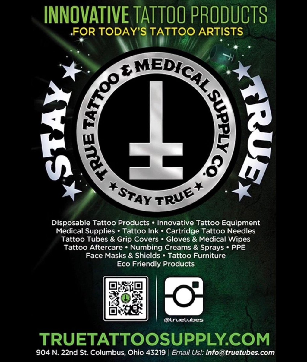 true_tubes's tweet photo. Stay True, Every Tattoo! 
@truetattoosupply @true_tubes 
#truetubes #truetattoosupply #truetattoo #staytrue #truegrip #griptape #tattoo #tattoosupplies #tattoos #artistssupportingartists #artistowned #workhard #original #tattooartist #artists #tattooer #quality #tattooshop https://t.co/RgBHqJhBzi