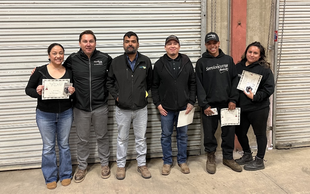 Help us congratulate our employees of the quarter! (Featuring Dan)

Veronica Ledesma, Juan Guizar, James Ramos, Jayden Diaz, and Nellie Carillo.