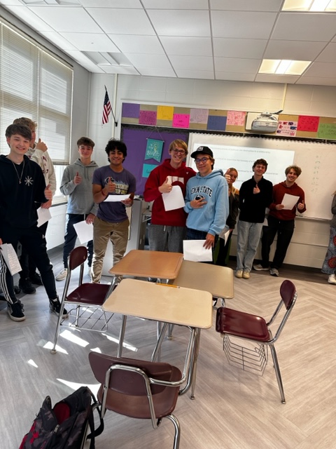 Parents: Rejoice! When asked to agree or disagree with the statement: "Parents know what is best for their children," Mrs. Strauch's AP Lit students UNANIMOUSLY AGREED! <a href="/RFH_Regional/">Rumson-Fair Haven</a>