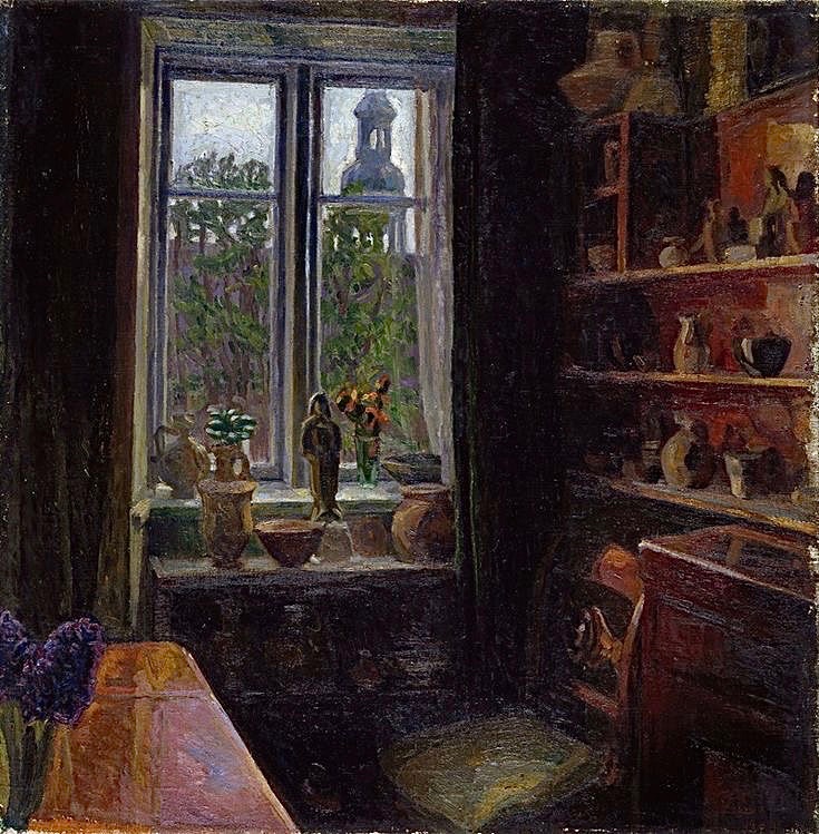 JV51524101's tweet photo. Qui est ‘in’? -Serge Gainsbourg
Gather Ye Rosebuds While Ye May, John William Waterhouse.
Interior with Sitting Woman, Thorvald Torgersen; Interior from Copenhagen and View of Montmartre, both Thorvald Erichsen
#Westerninteriors #incrowd #Norwegianpainters #Waterhouse https://t.co/8lfgEcpyDv