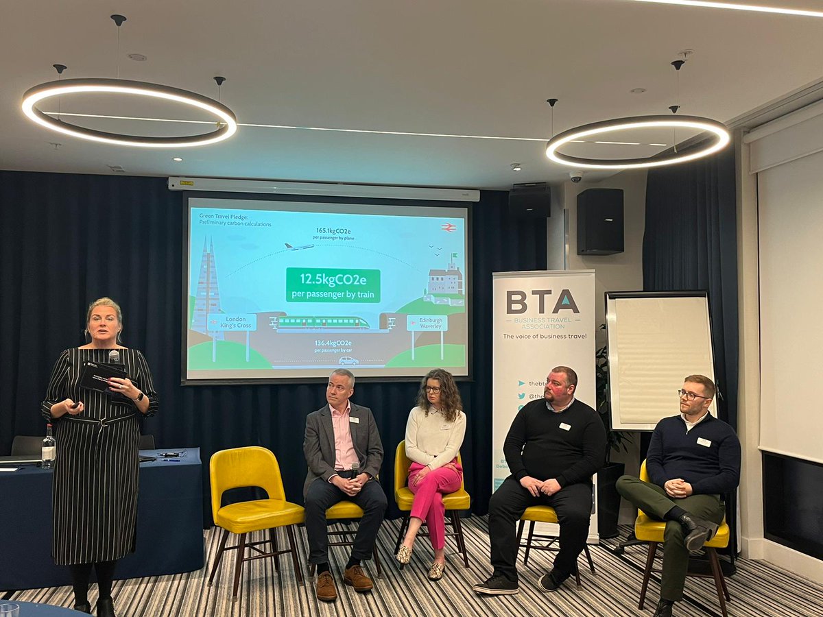 We’ve had a wonderful time at the BTA Ground Transport Conference!

This afternoon we had panels and presentations with @Trainline, @Evolvi and @Silverrail, Great British Railways Transition Team (GBRTT), <a href="/RailDeliveryGrp/">Rail Delivery Group</a>, <a href="/AvantiWestCoast/">Avanti West Coast</a>, Fab Digital and <a href="/ThrustCarbon/">Thrust Carbon</a>.