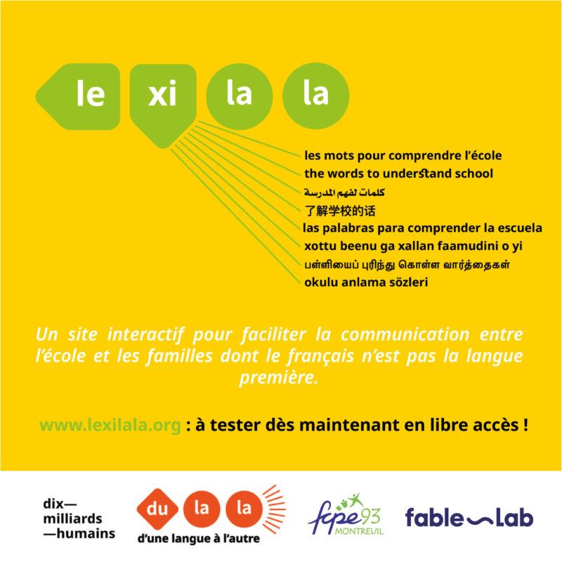HatierNordOuest's tweet photo. 👋 Vs connaissez Lexilala ? 

🖥Ce site interactif répertorie de nbx lexiques oraux &amp; écrits ds + de 10 langues 🗣

🏫Vs y trouverez "Les mots de l'école" pr 🧏‍♀️ des traductions et générer des cartes-images 🤩

👉https://t.co/PGjfneppOP

#UPE2A #plurilinguisme #OEPRE #TeamPE #EANA https://t.co/35Q3EMzJ03
