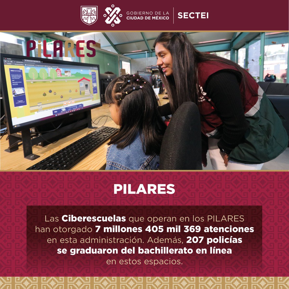 OfeliaAngulo_'s tweet image. #ComparecenciaSECTEI
#QuintoInforme 

Destaco también la desconcentración de los @CdmxPilares como Sistema de Educación Comunitario, publicado en la Ley de Educación de la Ciudad, el pasado dos de junio.

#SabíasQue la superficie total de infraestructura educativa construida…