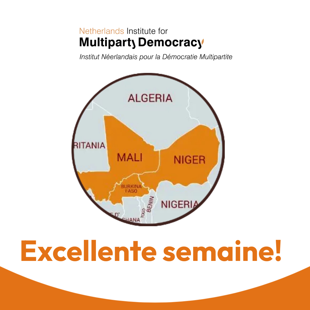 Le saviez-vous? En Afrique, @WeAreNIMD est présent dans 10 pays dont 3 du Sahel: Mali, Niger et Burkina Faso. Le bureau de @NimdMali à Bamako assure la coordination stratégique dans la zone. Ensemble, nous travaillons à rendre nos #démocraties plus fortes! @NimdSahel