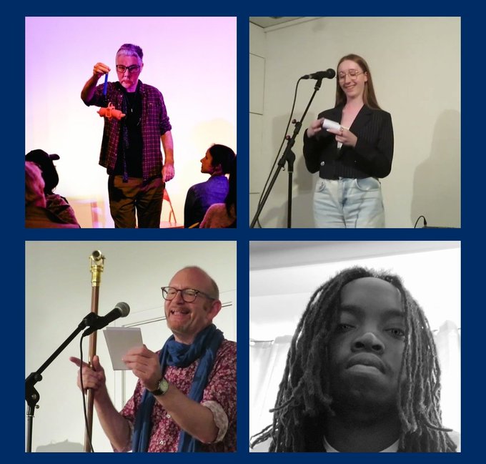 SJ Fowler (@stevenjfowler) on Twitter photo Tomorrow night <a href="/writerskingston/">Writers Kingston</a> Nov 14th at 7pm, a free #poembrut event with a <a href="/steelincisors/">π¦ππ²π²πΉ ππ»π°πΆππΌπΏπ</a> anthology launch, 8 debut student performers, and live works <a href="/AssociateTyz/">Tyz</a> @fromxthextower <a href="/sophia_mold/">Sophia Mold</a> <a href="/badbadpoet/">James Knight</a> and many more writerskingston.com/#/poembrut23/ Tomorrow night <a href="/writerskingston/">Writers Kingston</a> Nov 14th at 7pm, a free #poembrut event with a <a href="/steelincisors/">π¦ππ²π²πΉ ππ»π°πΆππΌπΏπ</a> anthology launch, 8 debut student performers, and live works <a href="/AssociateTyz/">Tyz</a> @fromxthextower <a href="/sophia_mold/">Sophia Mold</a> <a href="/badbadpoet/">James Knight</a> and many more writerskingston.com/#/poembrut23/