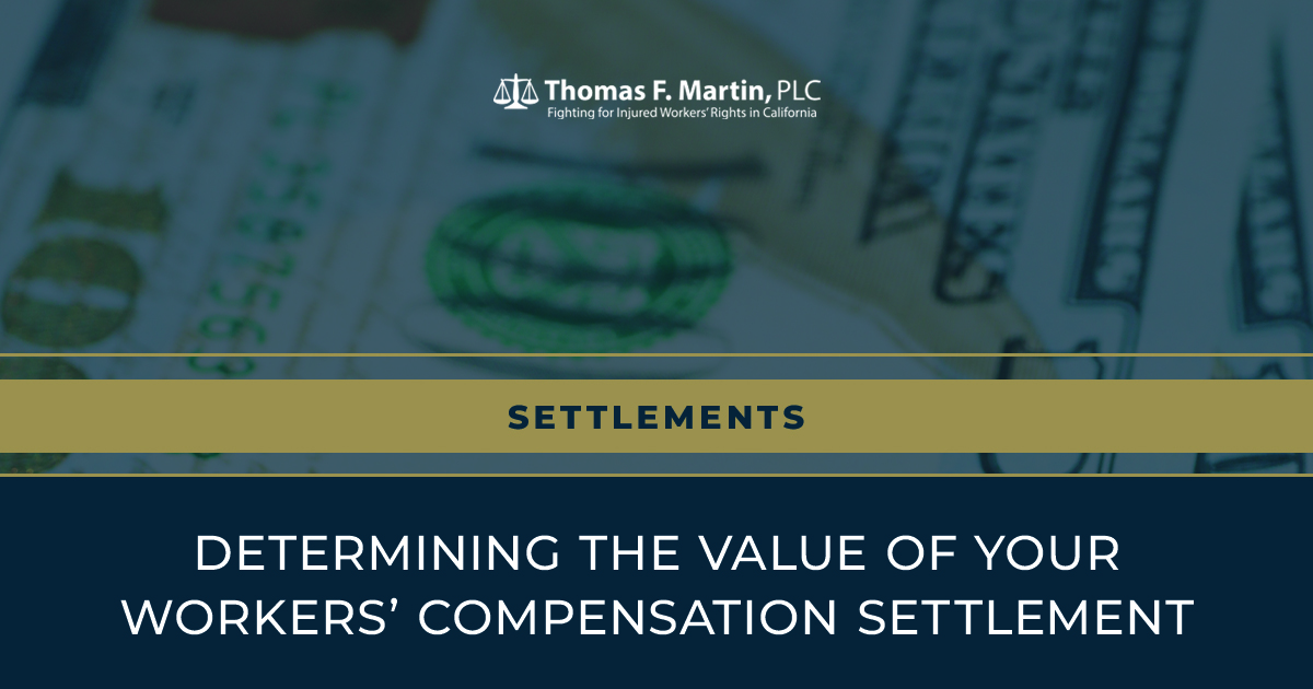 TomMartinPLC's tweet image. Regardless of the details of the accident or illness, the value of a workers’ comp settlement takes time to determine — using the following factors.

zurl.co/vtug

#WorkersCompensation #CaliforniaLaw #NavigatingComplexity
