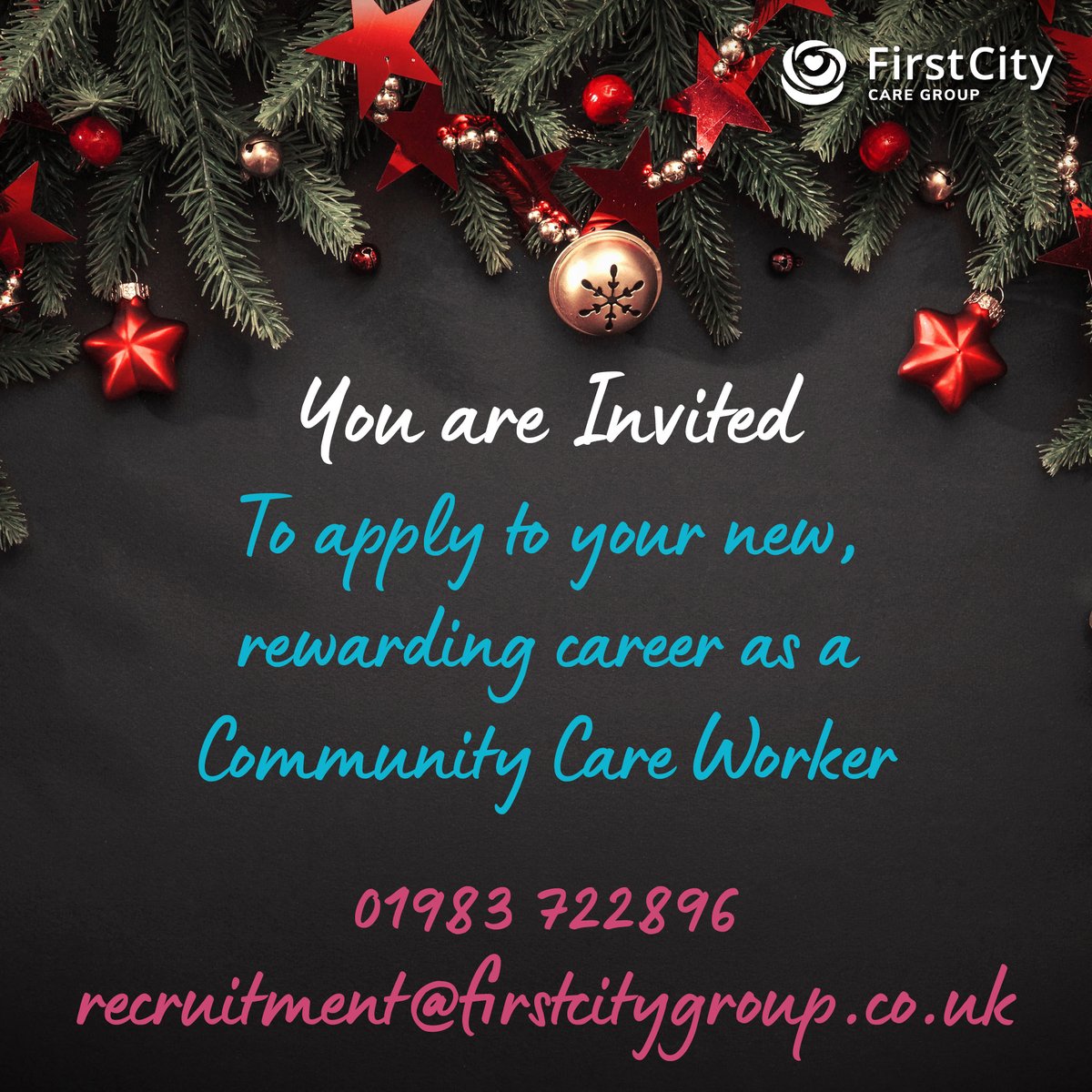 Don't wait for the new year to start your new career! firstcitynursing.co.uk/jobs/details/i…
#rewardingcareer #rewardingjob #newcareer #NewYearNewYou #recruitingnow #isleofwight #isleofwightjobs #hiringnow #healthandsocialcare #readytowork