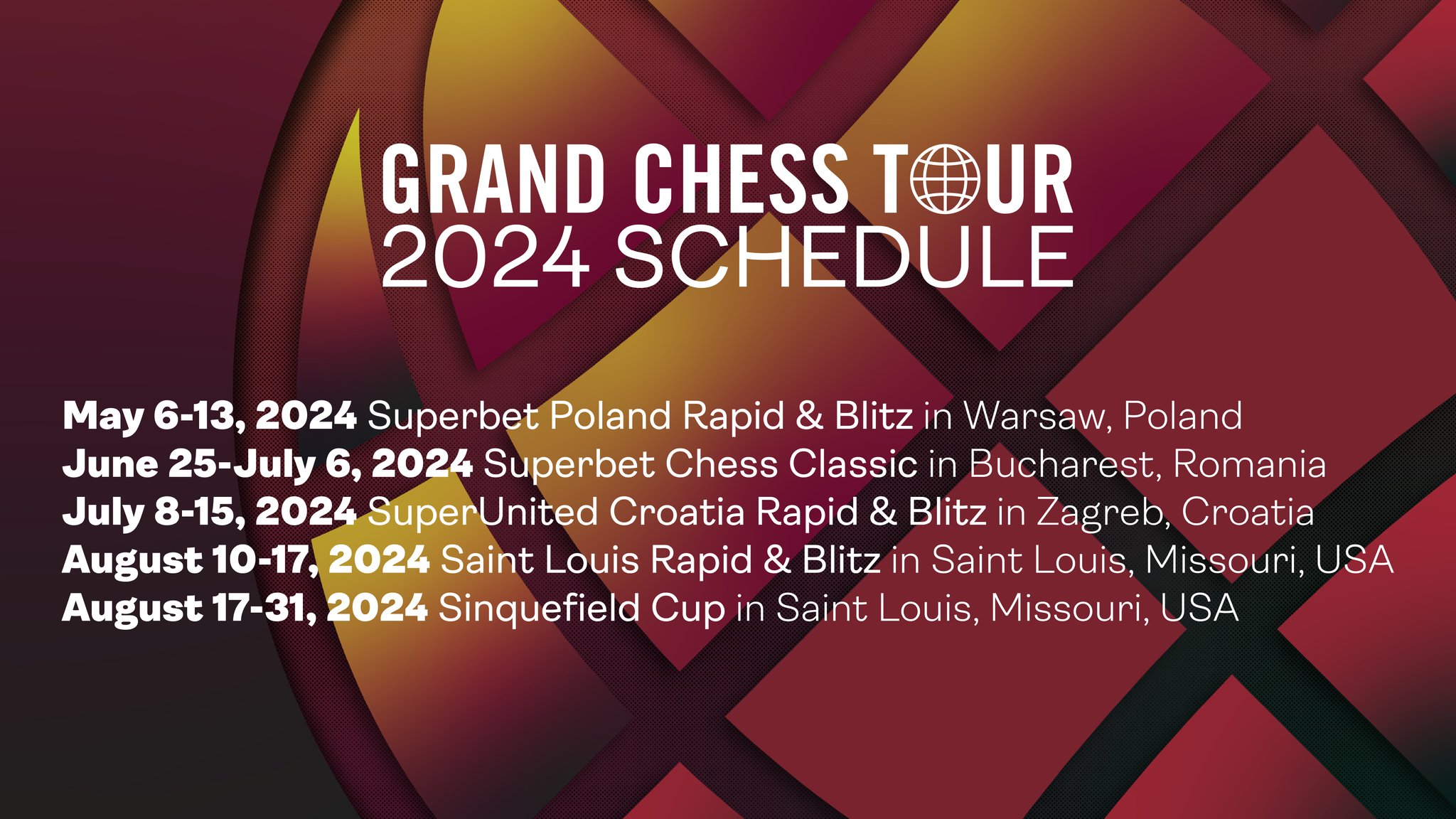 Grand Chess Tour on X: Don't miss the last day of the Saint Louis