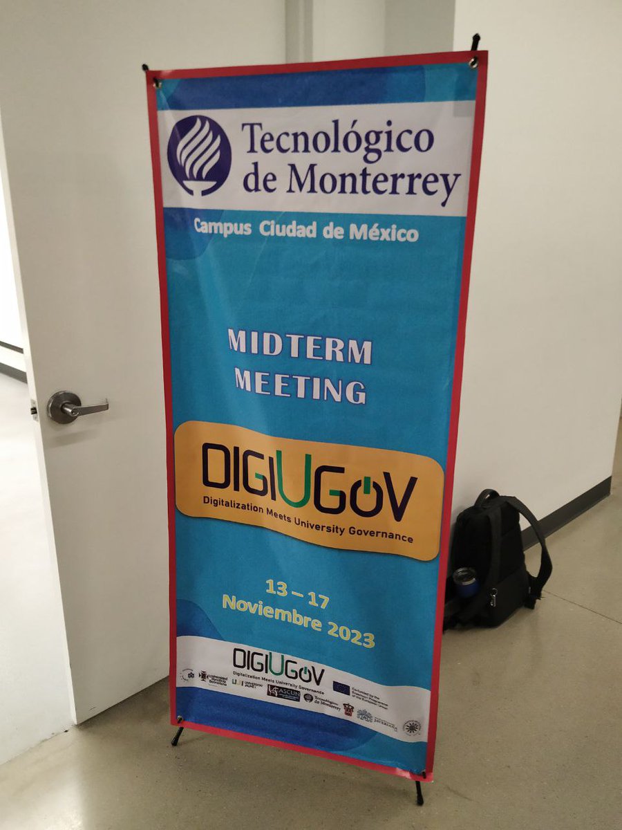 GreatUJI's tweet photo. Reunión de seguimiento del proyecto #DigiUGov "Digitalization meets University Governance" en el @TecdeMonterrey, en la que participamos desde el grupo @GreatUJI de la @UJIuniversitat, con @vickyvinoles y @juliopachecoa @EUErasmusPlus https://t.co/U7Ur8nPymu