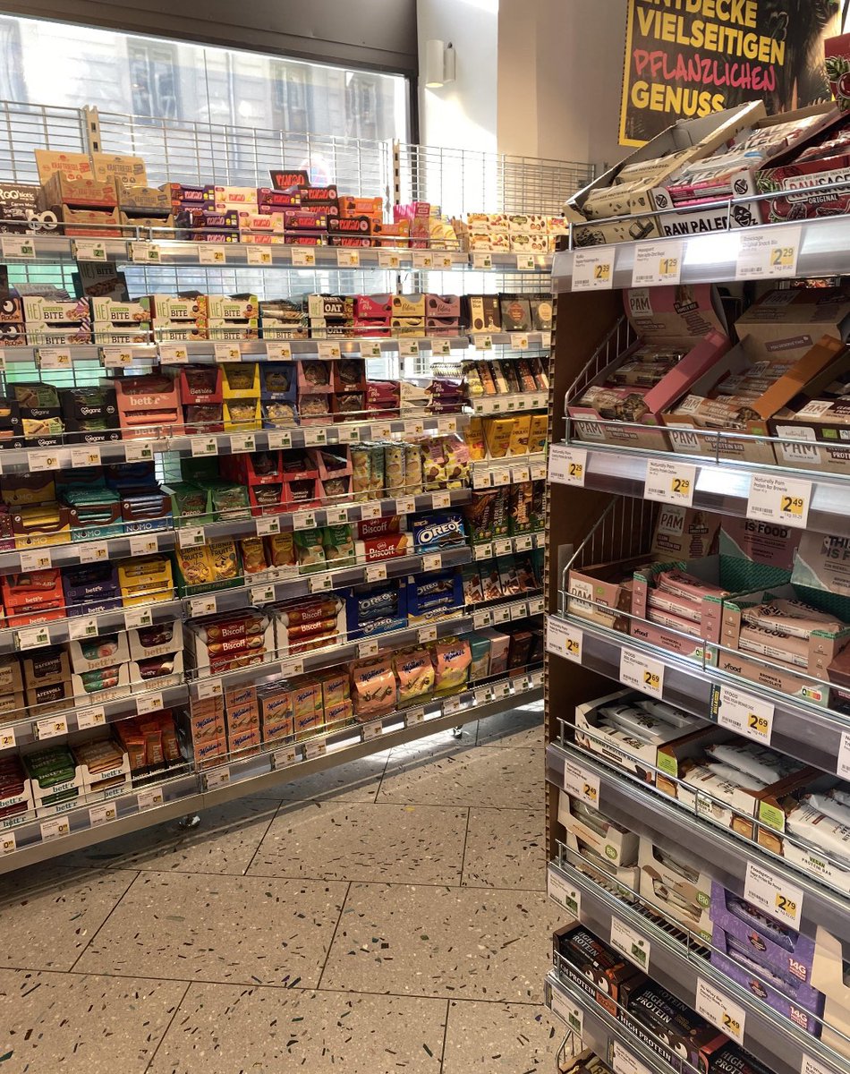 The first purely vegan supermarket opened in Austria, Europe today. 

No more checking the ingredients, finally you can just pick whatever looks good!