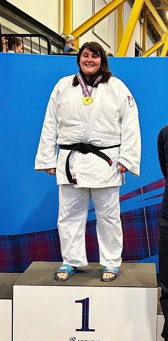 Congratulations to our very own Ms Saunders for winning gold in the Judo Scottish Championship 2023