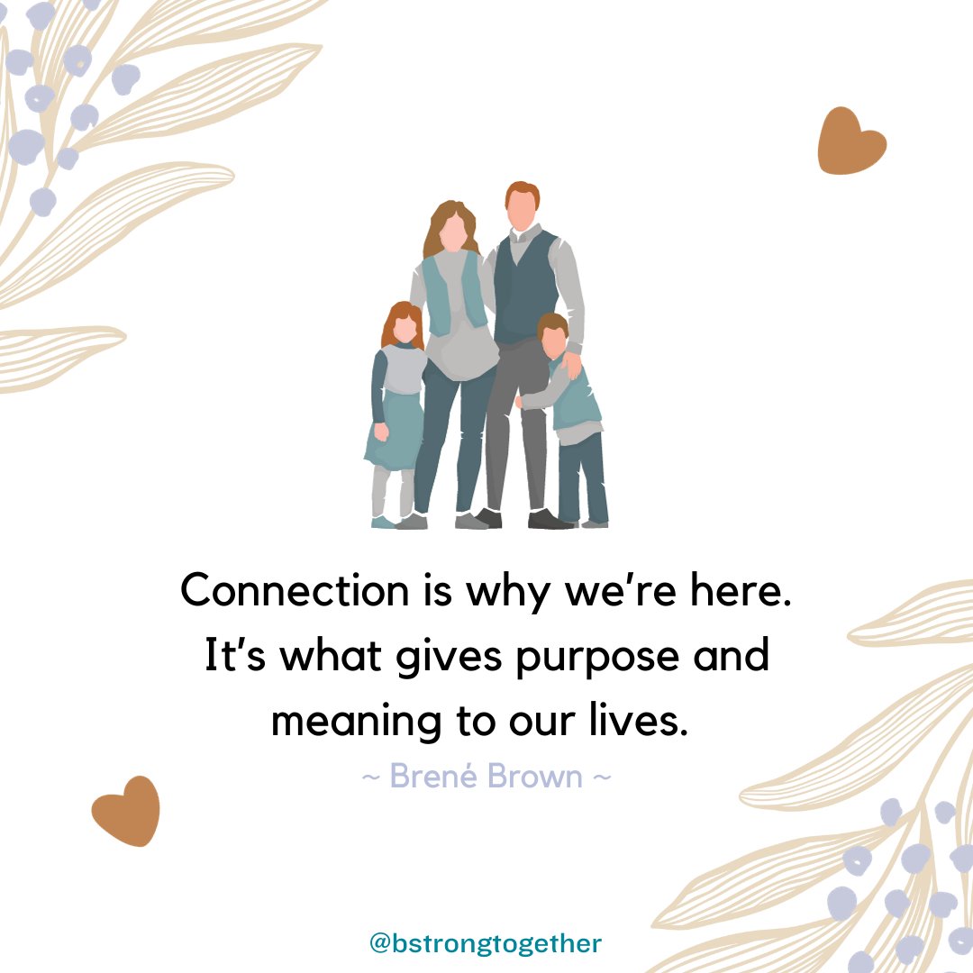 Building strong connections with your children is one of the most important things you can do to help your child feel seen, heard, valued &amp; loved. 

Join us tomorrow at the Barrington Area Library at 9AM or 6PM to talk about how to build these strong connections in our families.