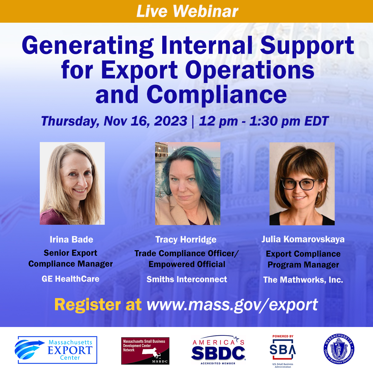 Join us to hear from #tradecompliance professionals as they discuss how they cultivated top management support and gained the backing necessary to implement collaborative compliance procedures.  Learn More: bit.ly/45SPijI