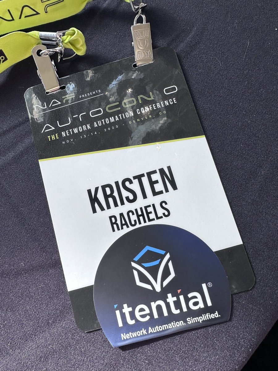 KristenHRachels's tweet image. Kicking off #autocon0 today in Denver!

#AutomateYourNetwork