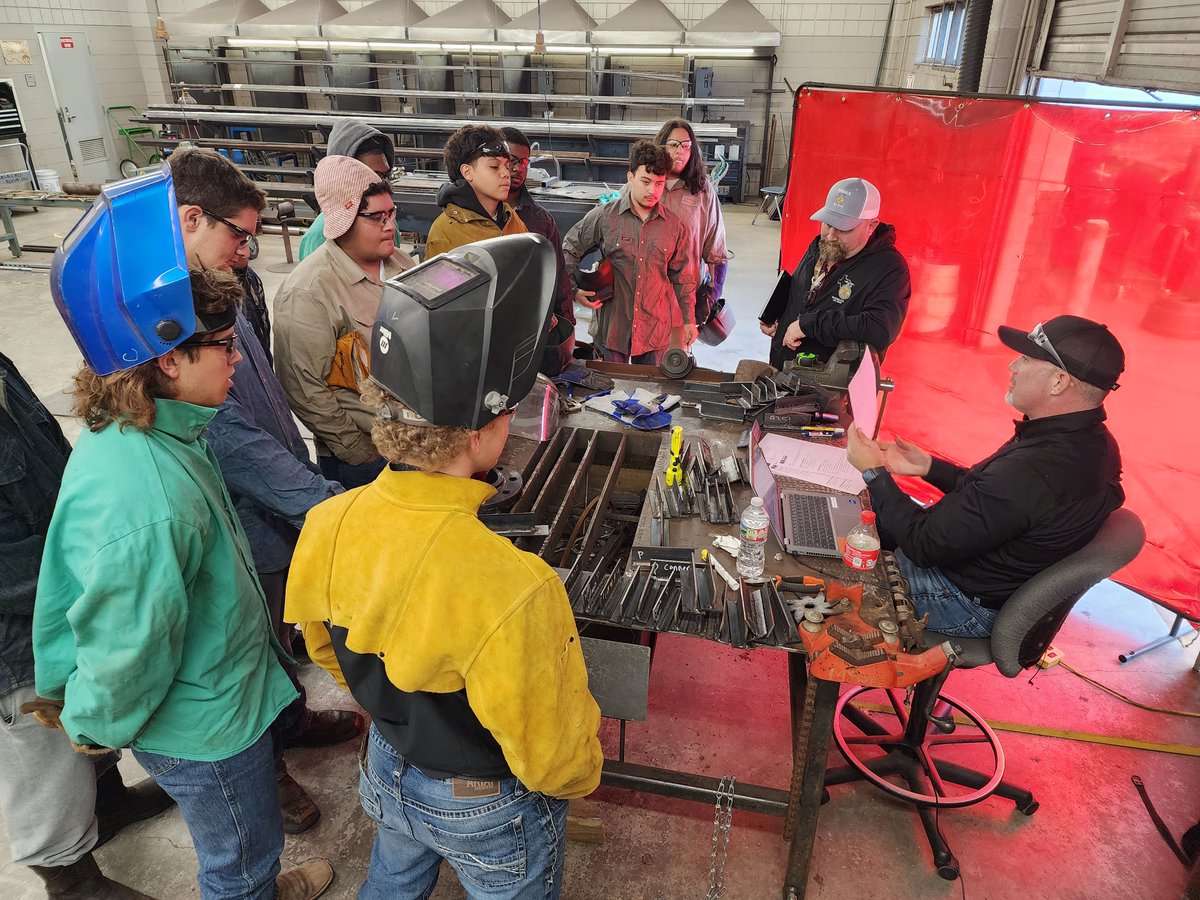 Bryan ISD CTE welding students in Bryan HS and Rudder HS earned over 50 American Welding Society (AWS) certifications this past Friday! Very proud of our students and their amazing instructors, Mr. Lehde, Mr. McGee!, &amp; Mr. McGovern! #CareerReady #ChildrenFirstAlways #CTE
