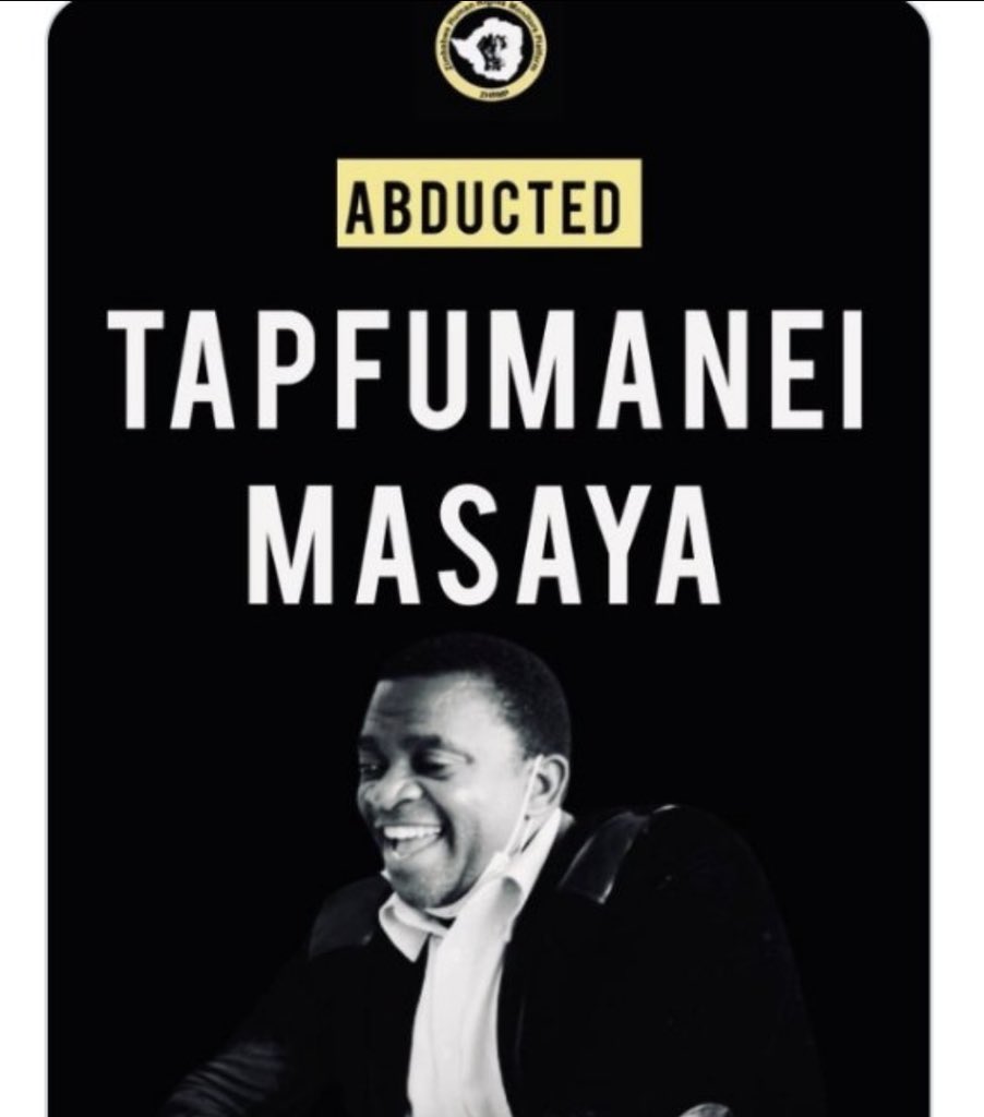 advocatemahere's tweet photo. 🟡Tshabangu fraudulently recalled Hon @KufaMunya to pave the way for Gold Mafia, Scot. The citizens launch a campaign to win back Mabvuku & at this launch campaign, our community organizer, Tapfumanei Masaya, is abducted. 3 days later, he’s found dead. How can anybody justify colluding with ZANU PF to murder an innocent man?